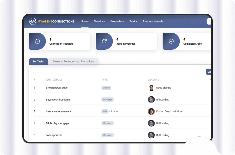 MyAgentConnection Web App